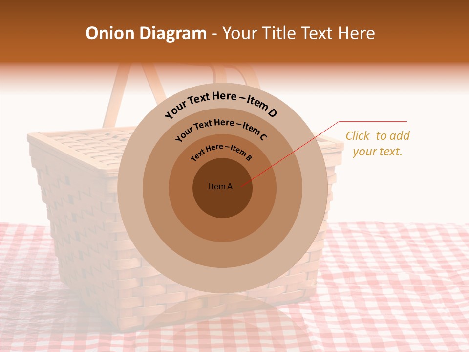 Checked Relaxation Lunch PowerPoint Template