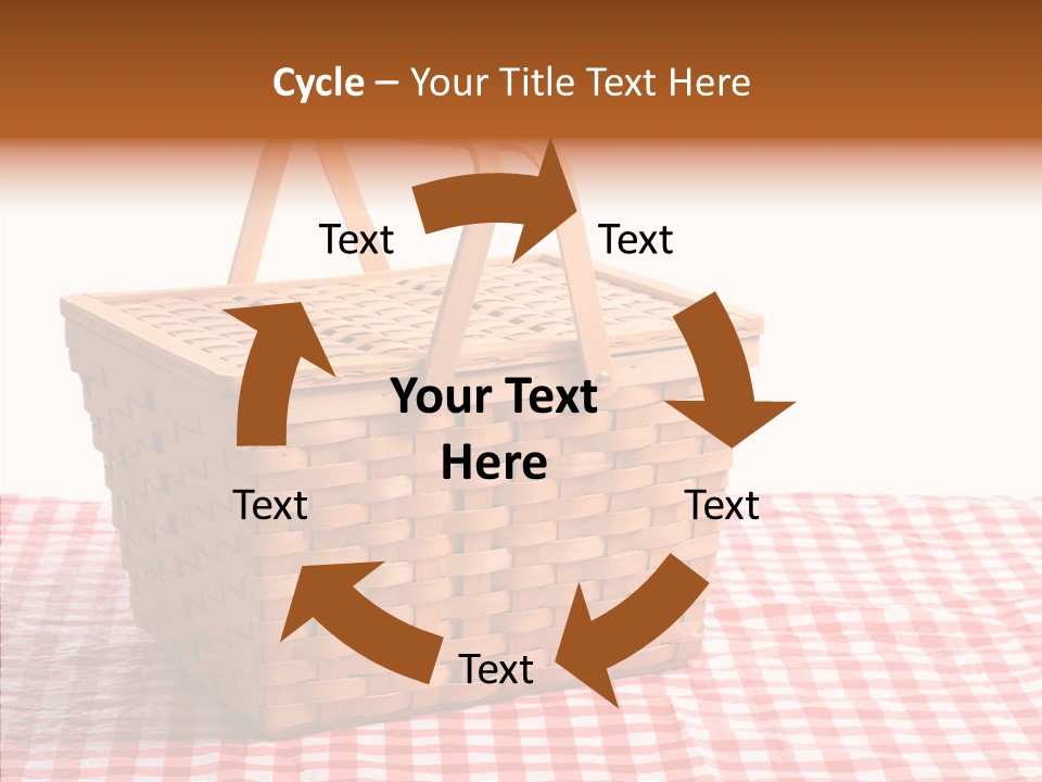 Checked Relaxation Lunch PowerPoint Template