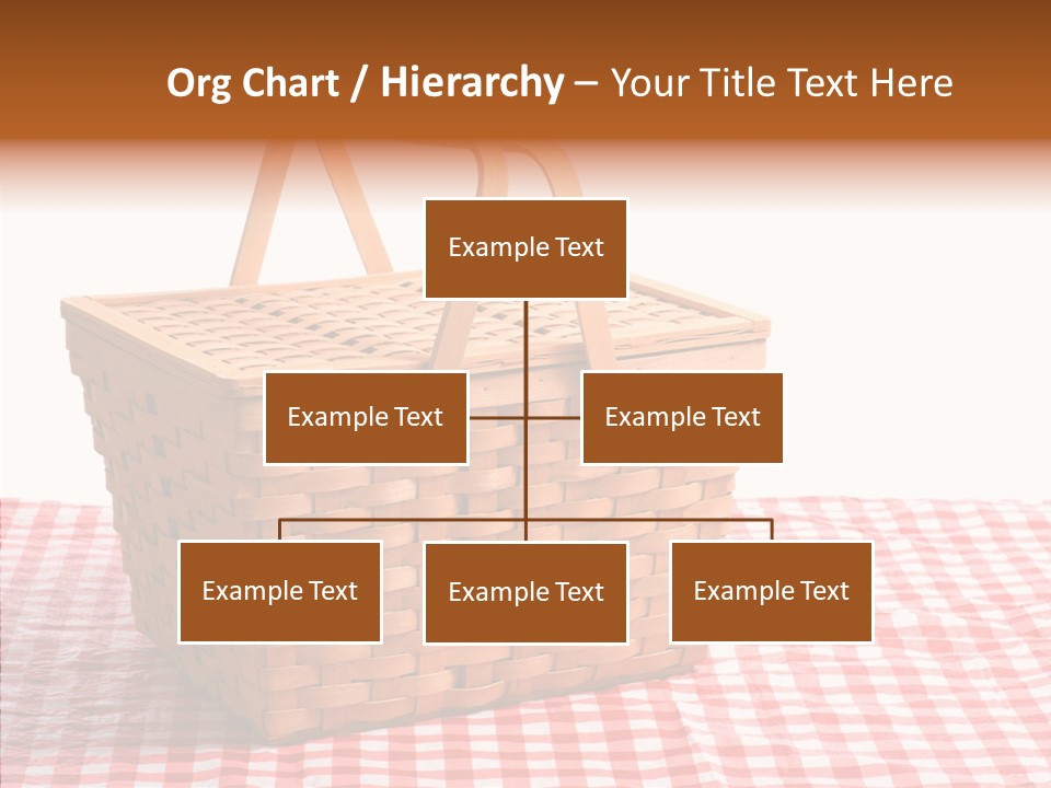 Checked Relaxation Lunch PowerPoint Template