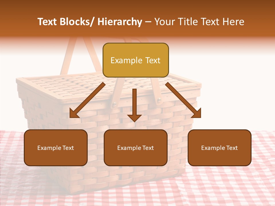 Checked Relaxation Lunch PowerPoint Template
