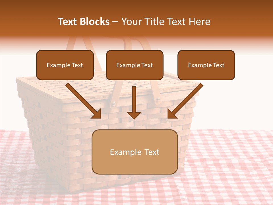 Checked Relaxation Lunch PowerPoint Template