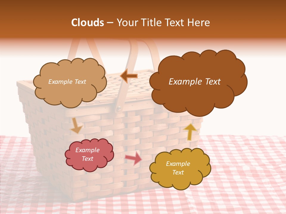 Checked Relaxation Lunch PowerPoint Template