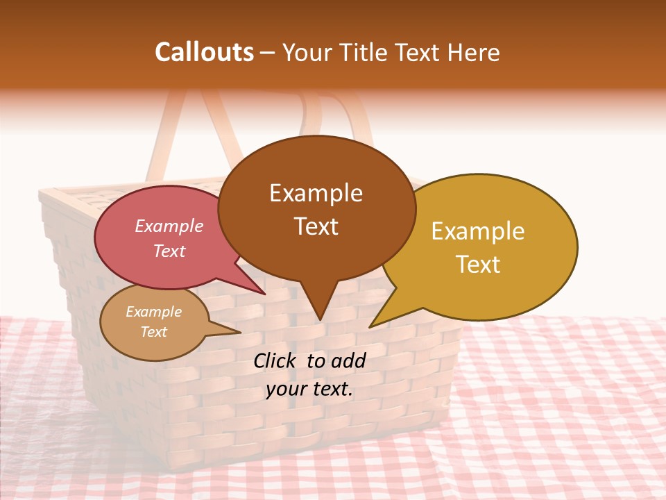 Checked Relaxation Lunch PowerPoint Template