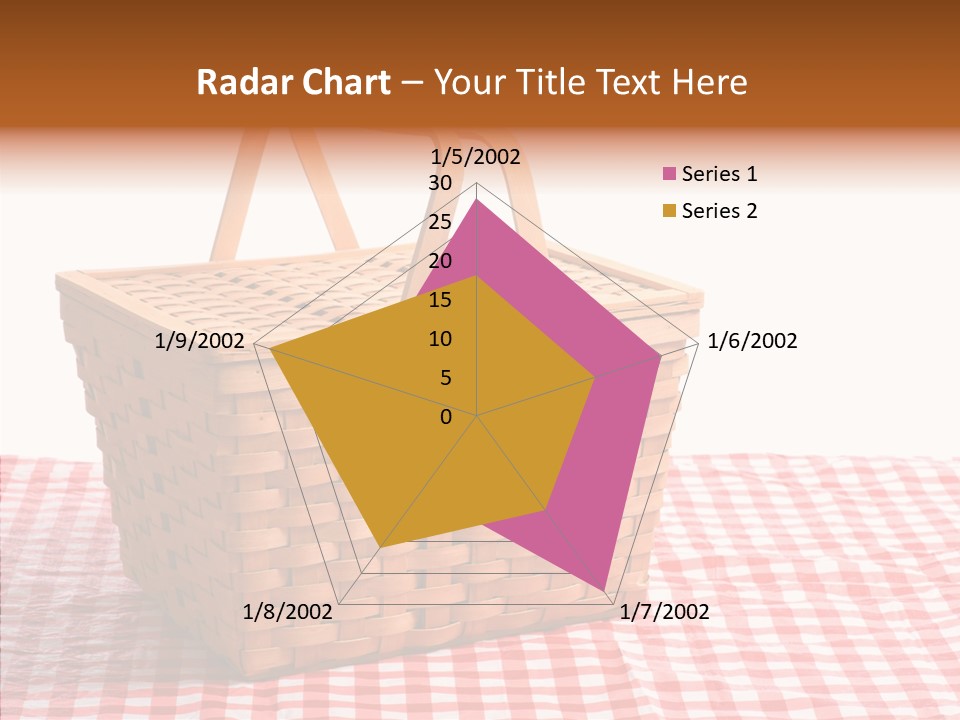 Checked Relaxation Lunch PowerPoint Template