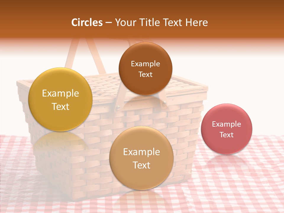 Checked Relaxation Lunch PowerPoint Template