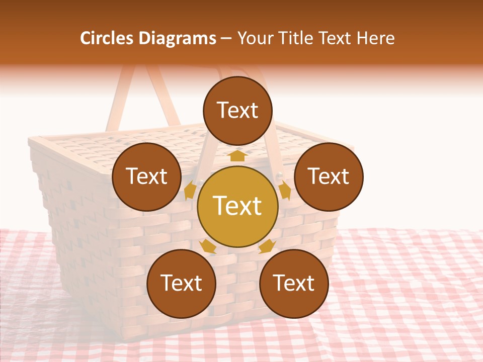 Checked Relaxation Lunch PowerPoint Template