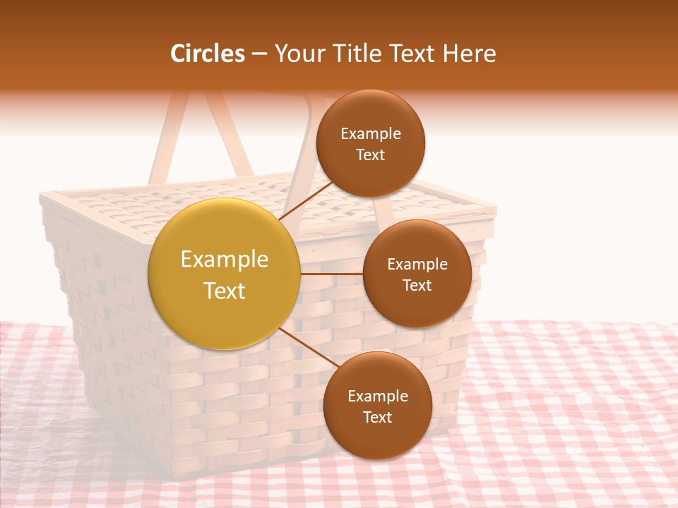 Checked Relaxation Lunch PowerPoint Template