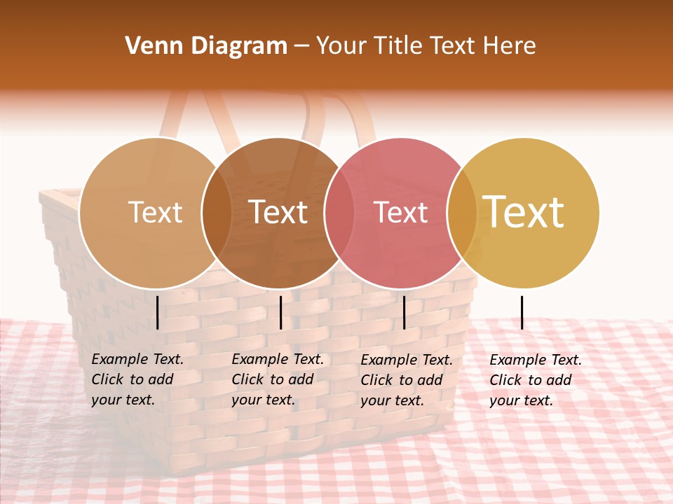 Checked Relaxation Lunch PowerPoint Template