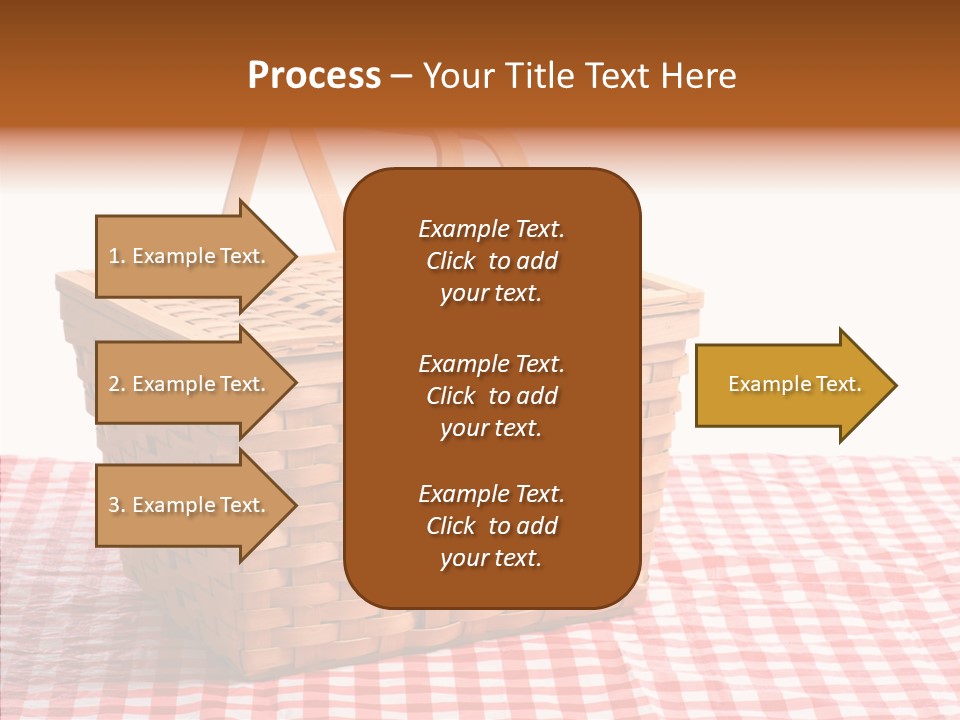 Checked Relaxation Lunch PowerPoint Template