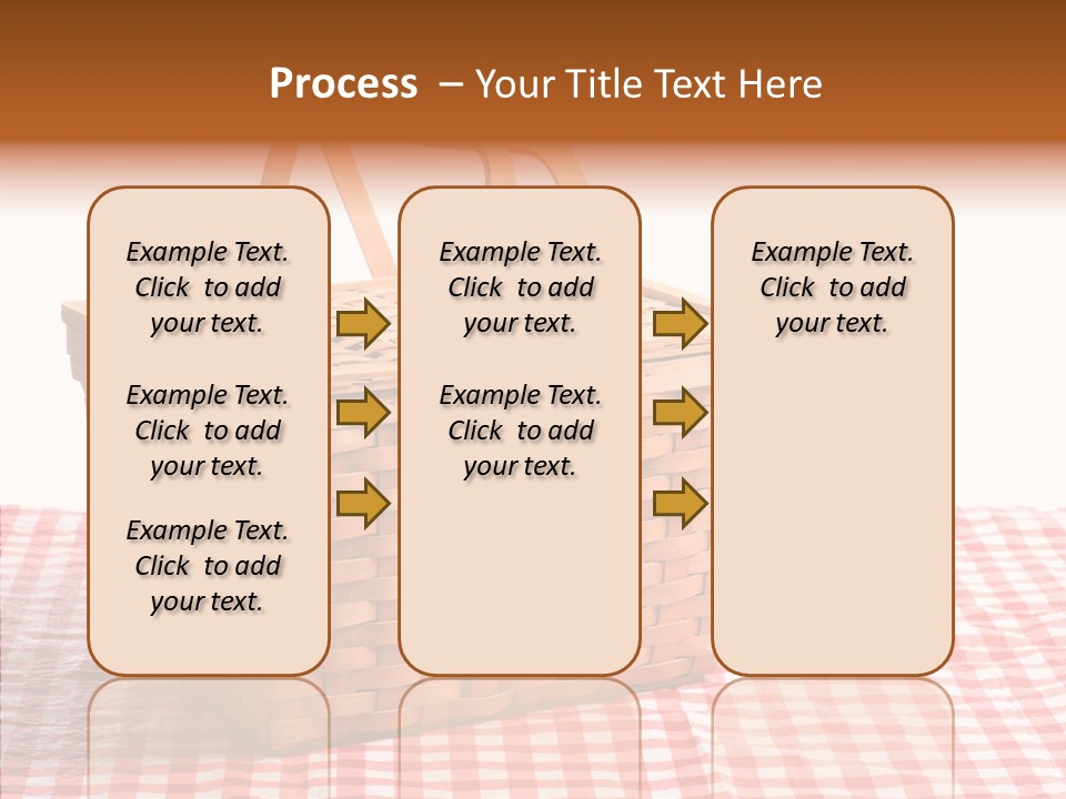 Checked Relaxation Lunch PowerPoint Template
