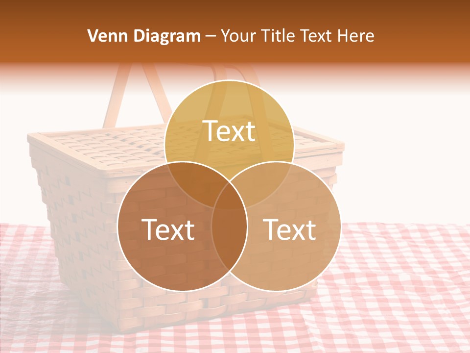 Checked Relaxation Lunch PowerPoint Template