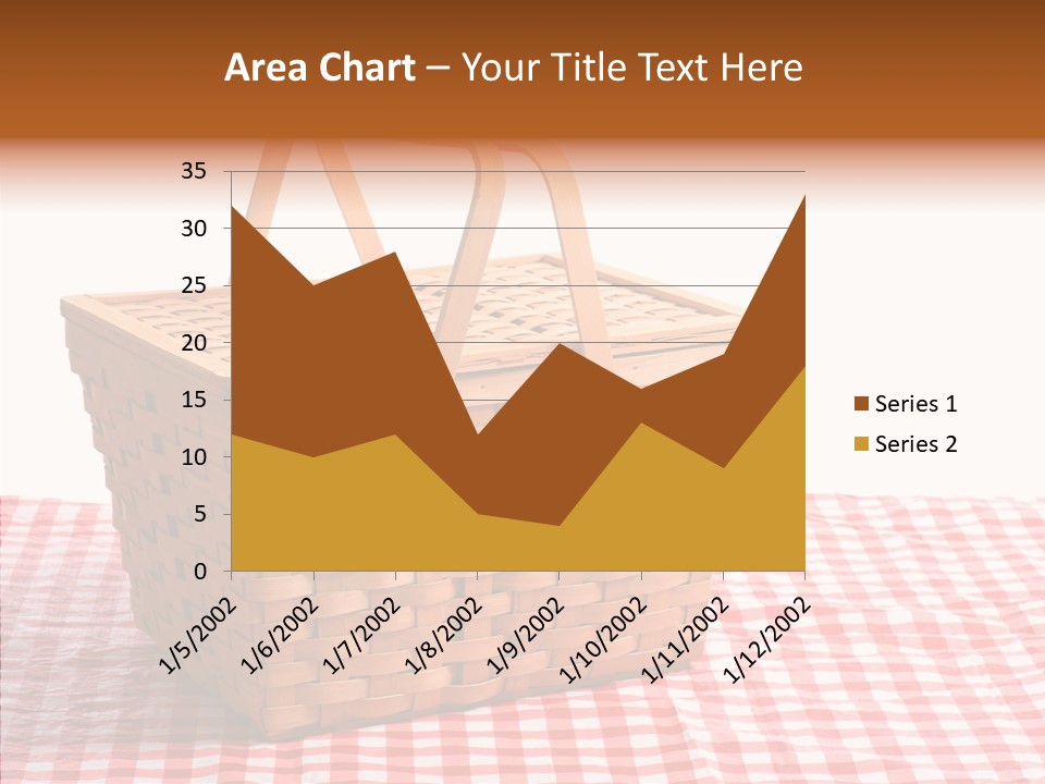 Checked Relaxation Lunch PowerPoint Template