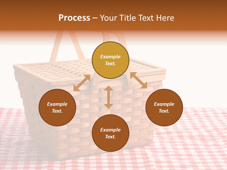 Checked Relaxation Lunch PowerPoint Template