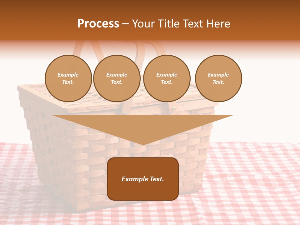Checked Relaxation Lunch PowerPoint Template