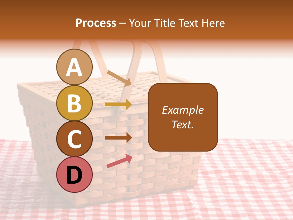 Checked Relaxation Lunch PowerPoint Template
