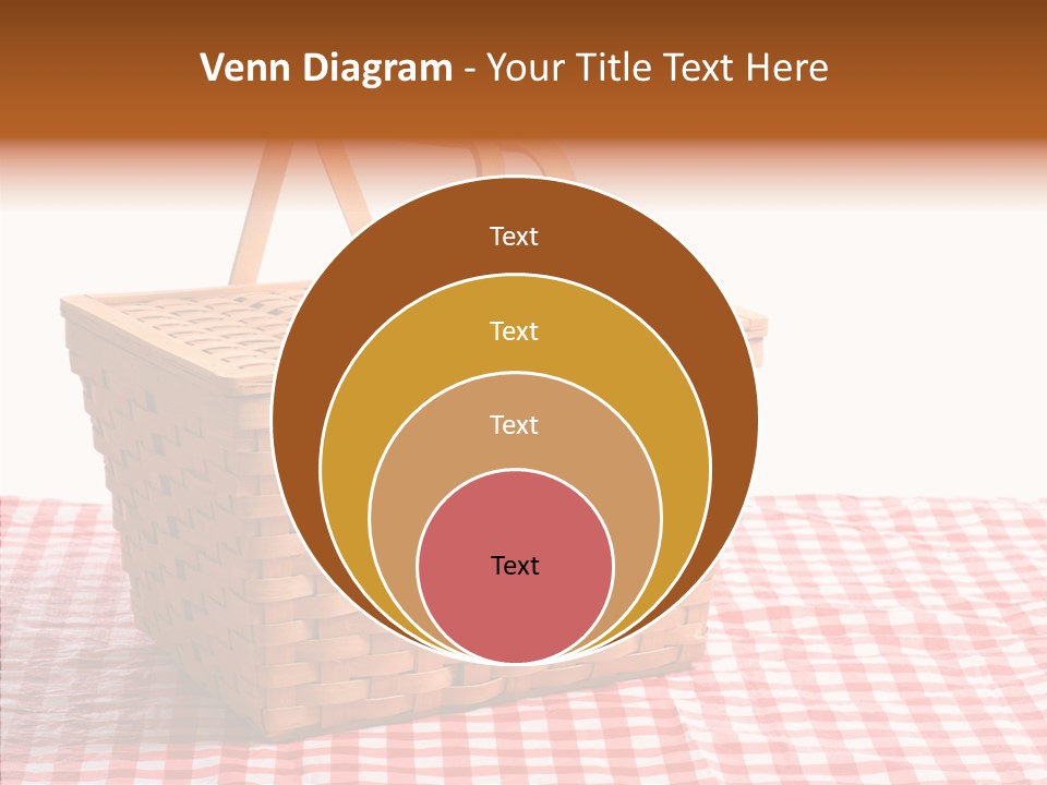 Checked Relaxation Lunch PowerPoint Template