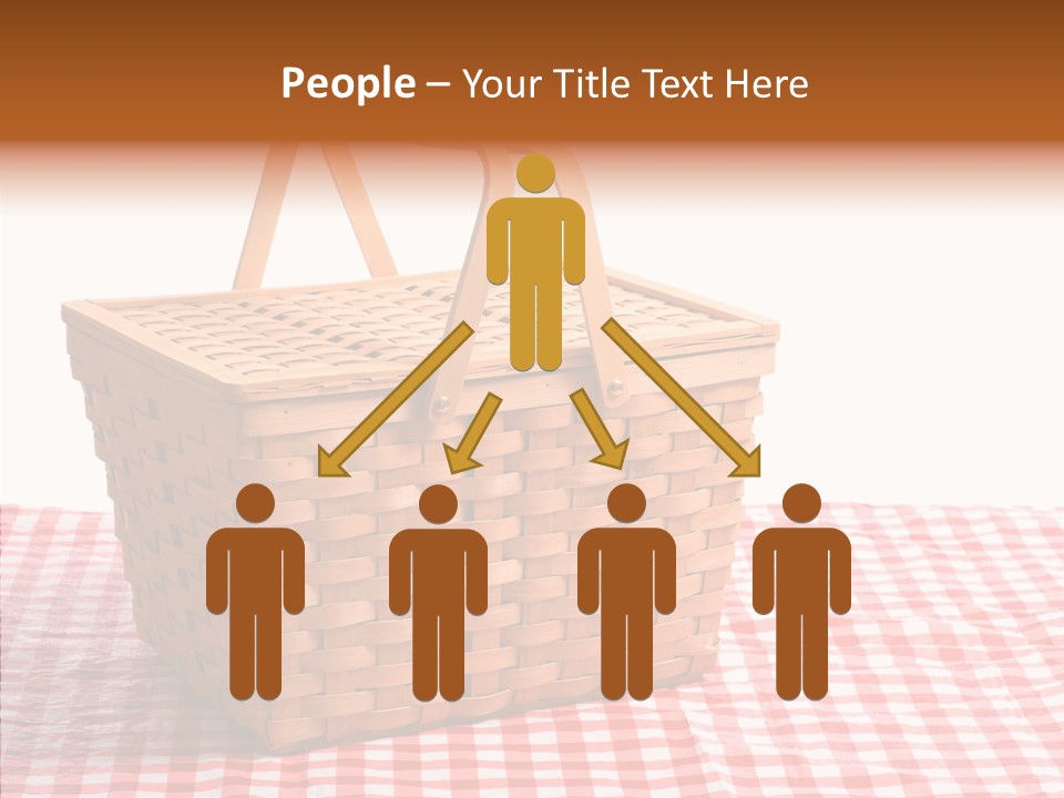 Checked Relaxation Lunch PowerPoint Template