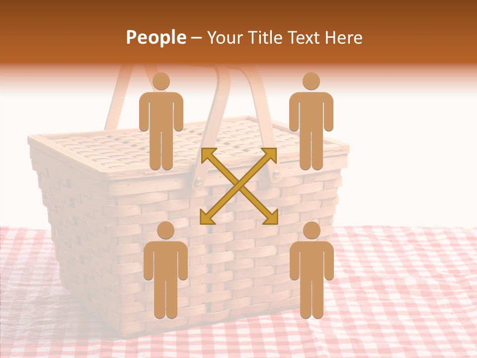 Checked Relaxation Lunch PowerPoint Template