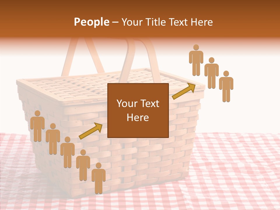 Checked Relaxation Lunch PowerPoint Template