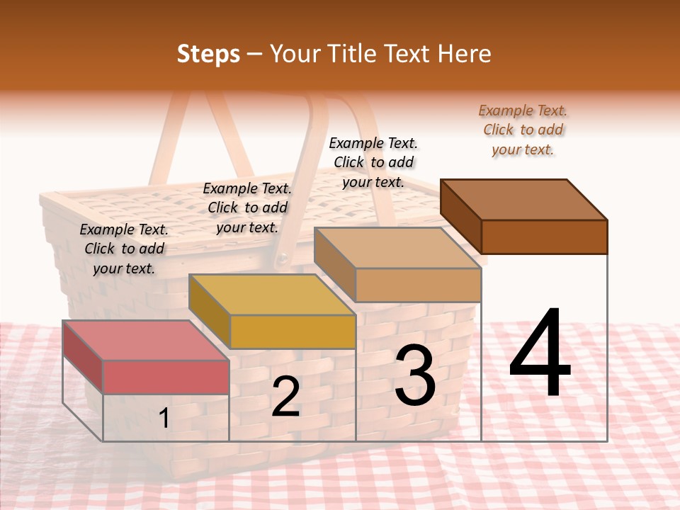 Checked Relaxation Lunch PowerPoint Template