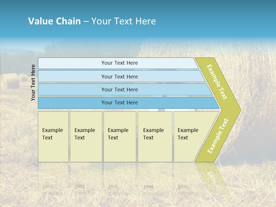 Farm Notebook Hay PowerPoint Template