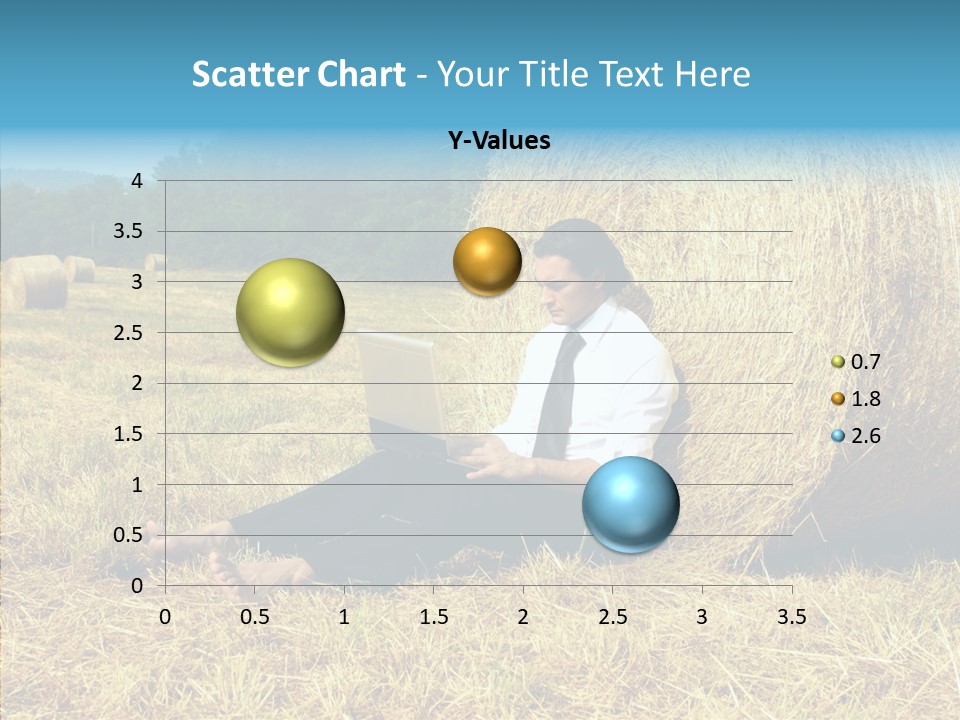 Farm Notebook Hay PowerPoint Template