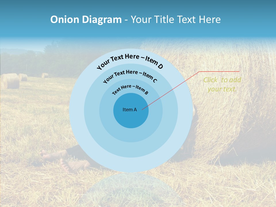 Farm Notebook Hay PowerPoint Template