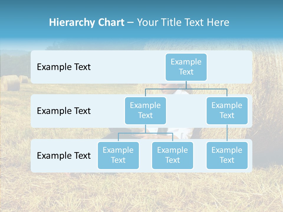 Farm Notebook Hay PowerPoint Template