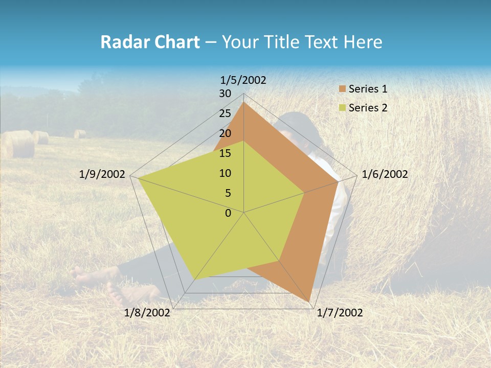 Farm Notebook Hay PowerPoint Template