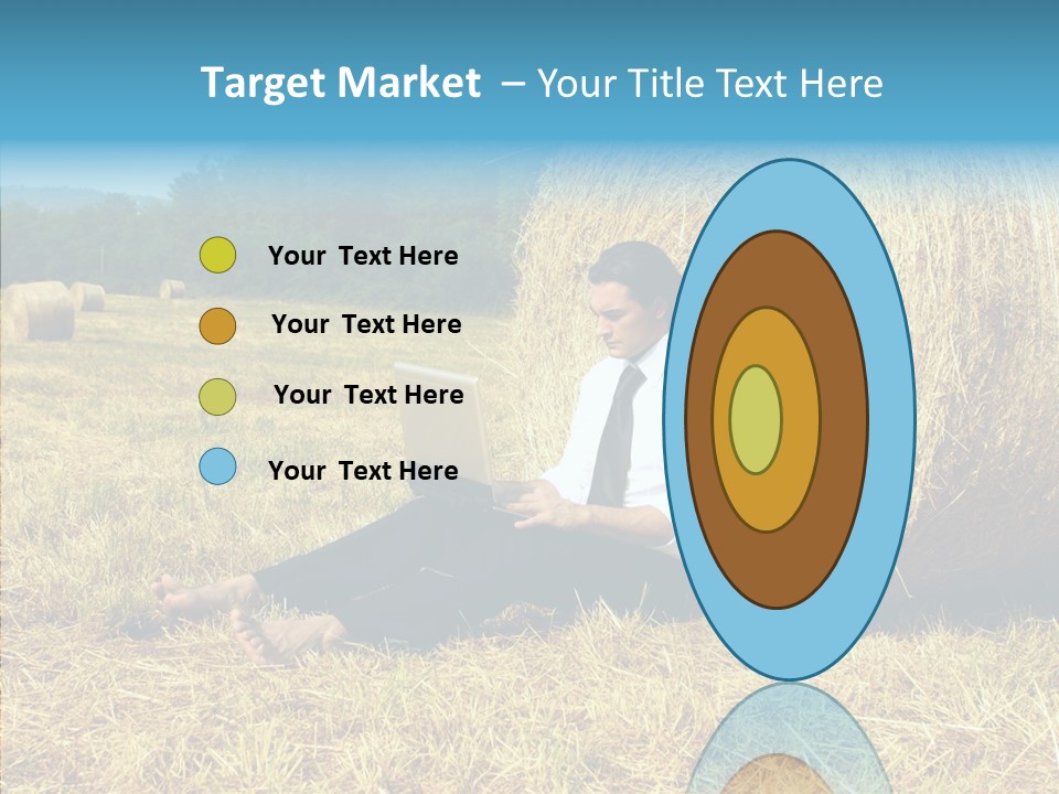 Farm Notebook Hay PowerPoint Template