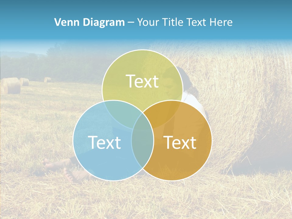 Farm Notebook Hay PowerPoint Template