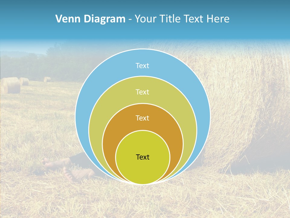 Farm Notebook Hay PowerPoint Template