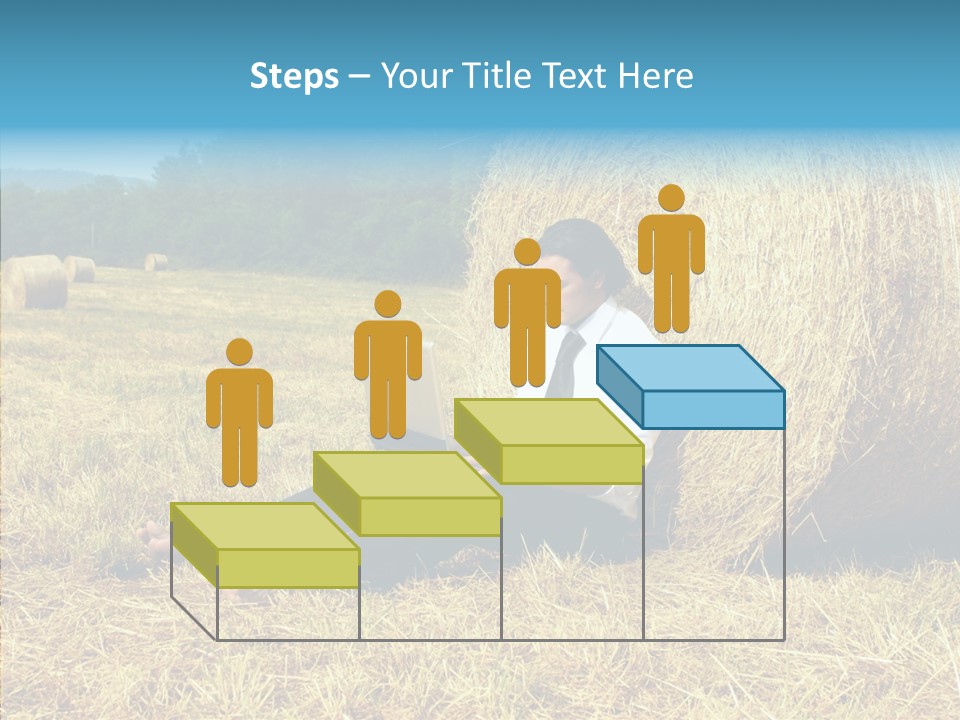Farm Notebook Hay PowerPoint Template