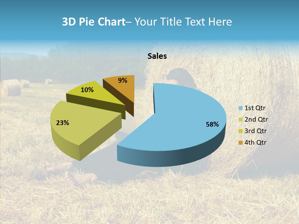 Farm Notebook Hay PowerPoint Template
