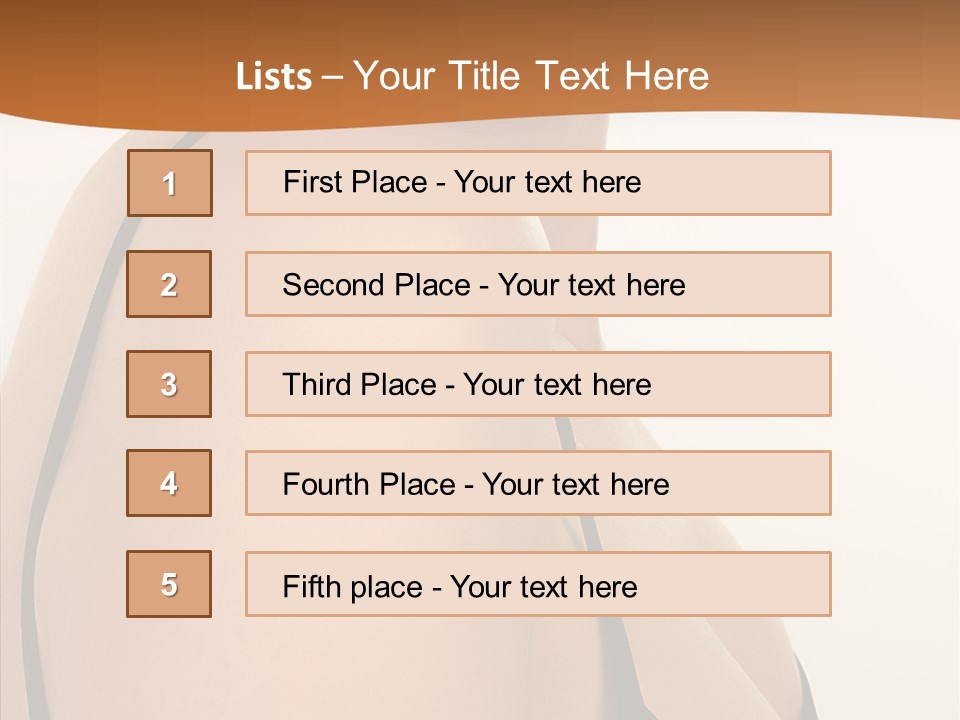Nose Happiness Females PowerPoint Template