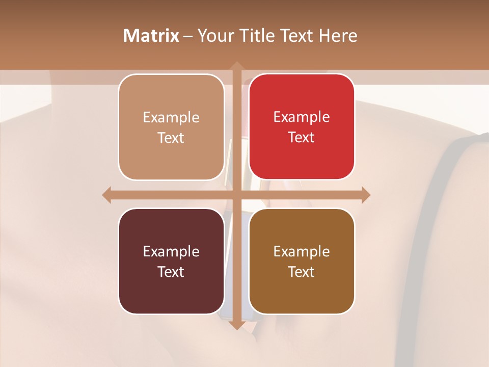 Happy Shot Girl PowerPoint Template