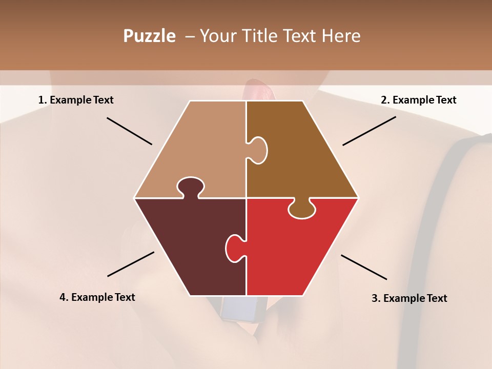 Happy Shot Girl PowerPoint Template