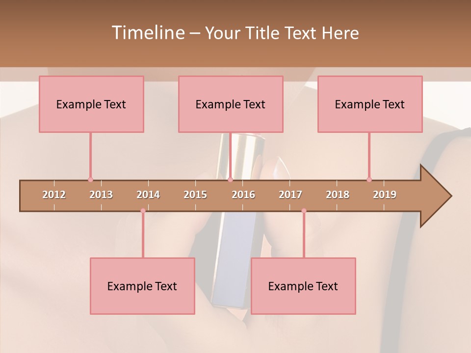 Happy Shot Girl PowerPoint Template