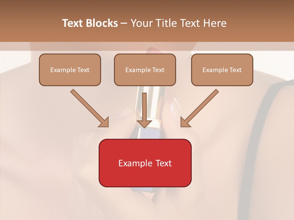 Happy Shot Girl PowerPoint Template