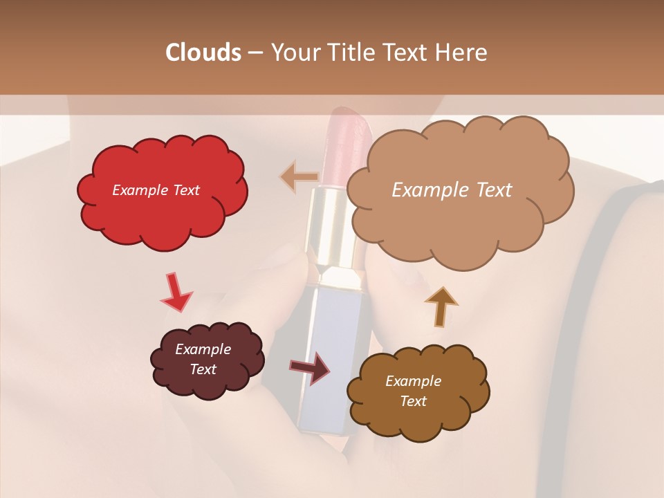 Happy Shot Girl PowerPoint Template