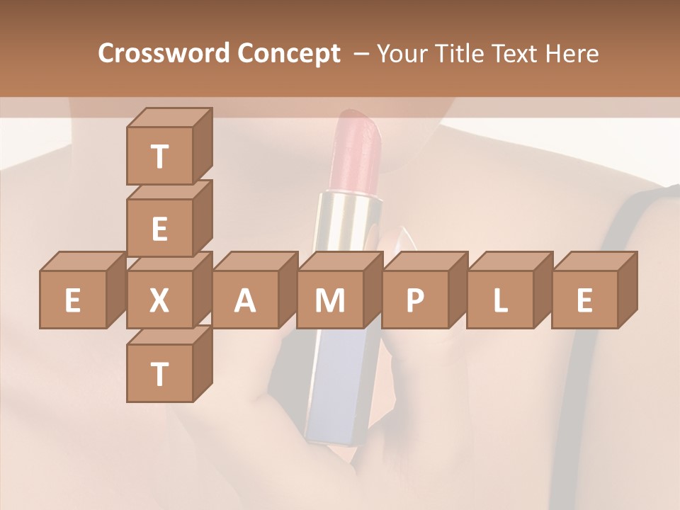 Happy Shot Girl PowerPoint Template