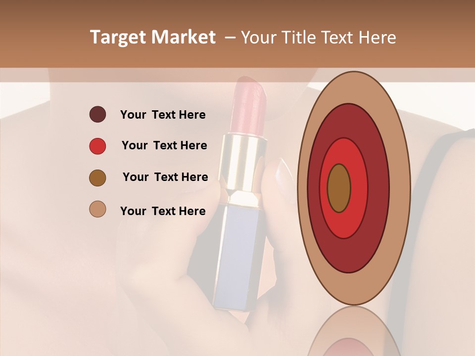 Happy Shot Girl PowerPoint Template