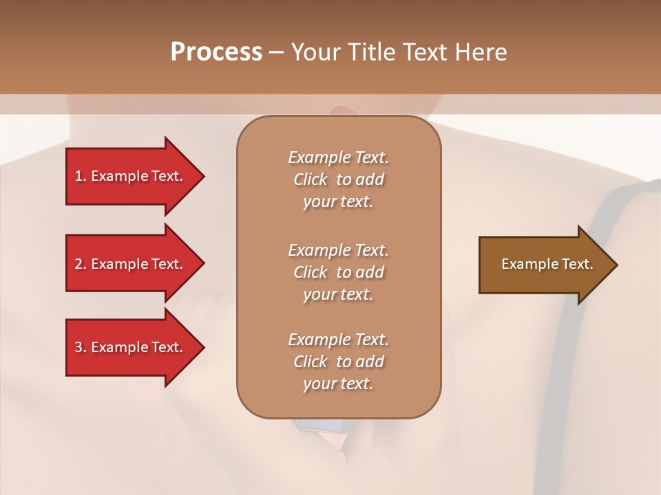 Happy Shot Girl PowerPoint Template