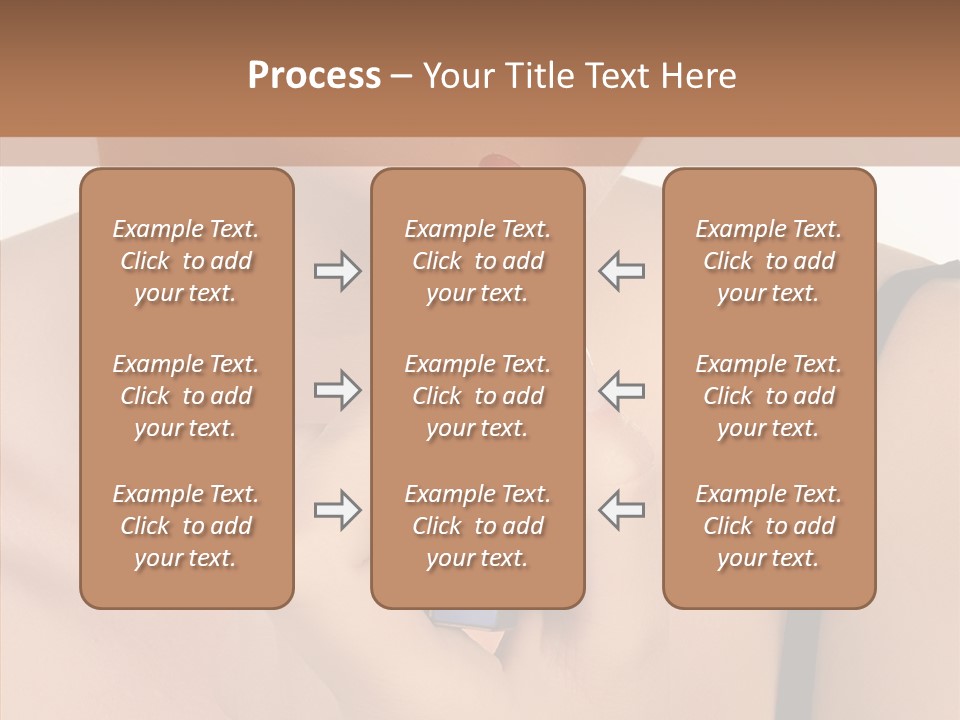 Happy Shot Girl PowerPoint Template