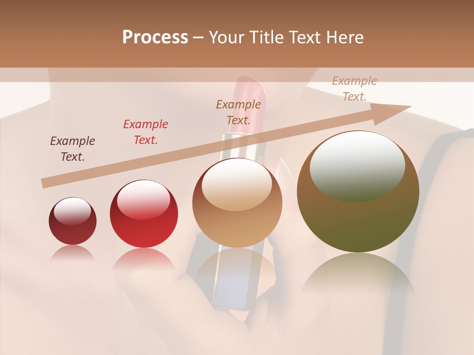 Happy Shot Girl PowerPoint Template