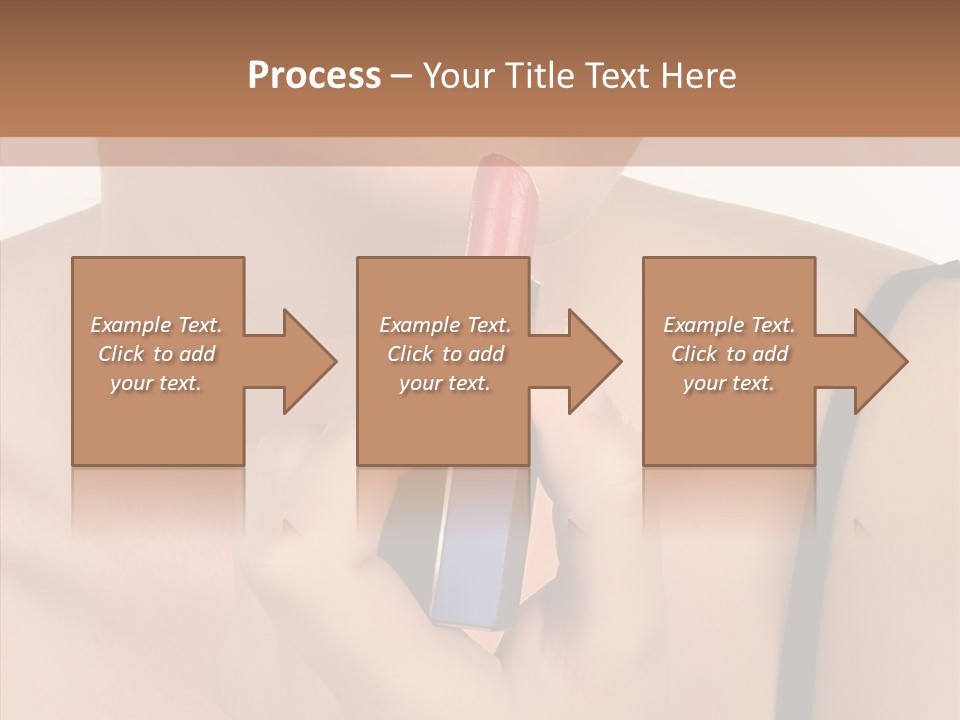 Happy Shot Girl PowerPoint Template