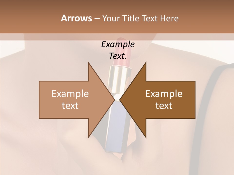 Happy Shot Girl PowerPoint Template