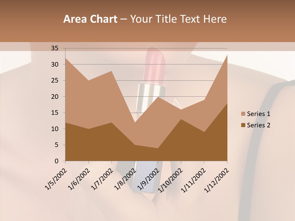Happy Shot Girl PowerPoint Template