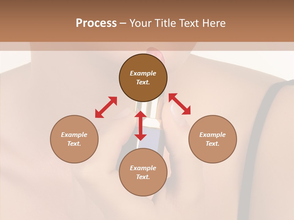 Happy Shot Girl PowerPoint Template