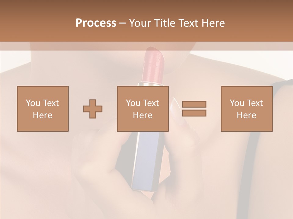 Happy Shot Girl PowerPoint Template